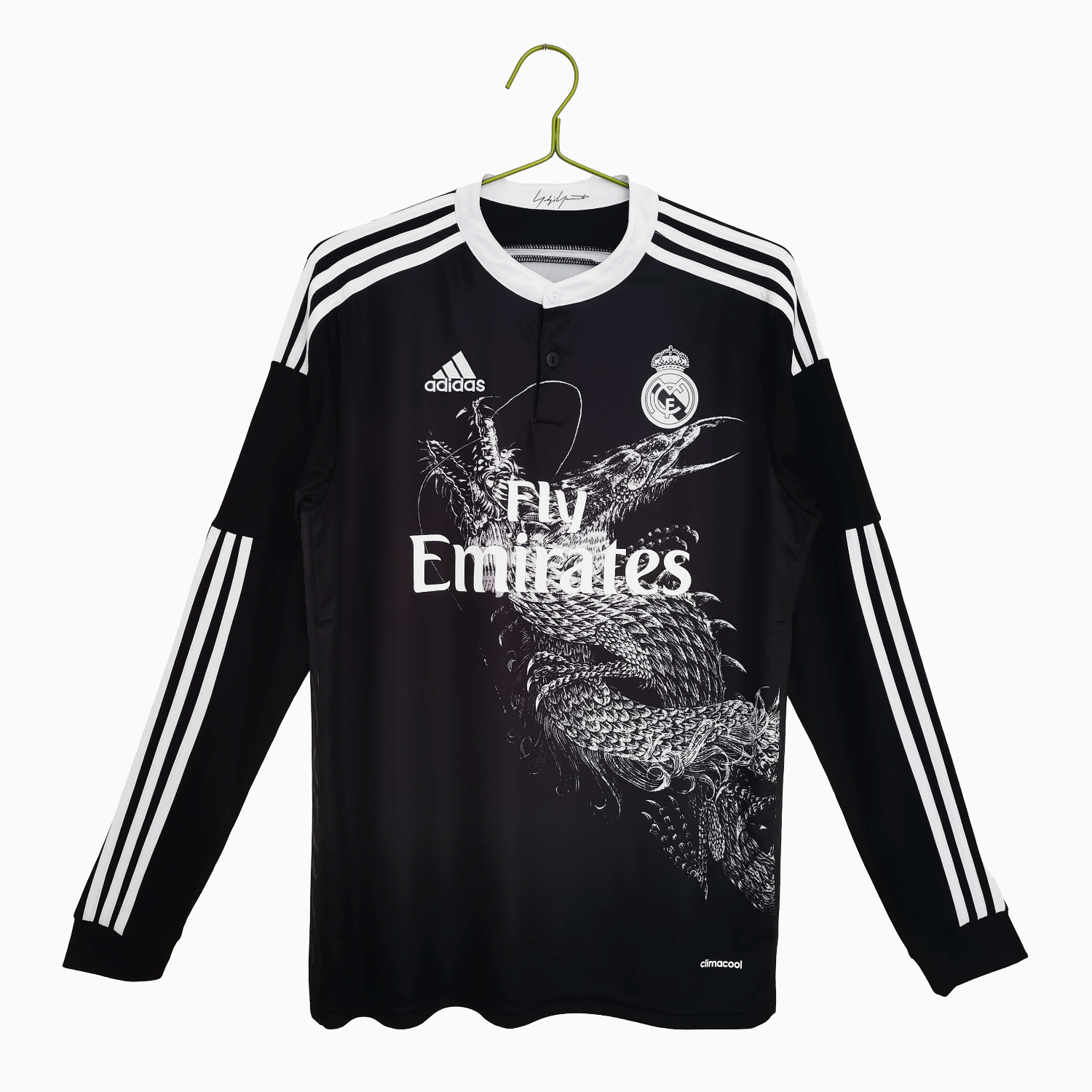 TFK-turbofussballkit-Retro Real Madrid 14-15 Third Long Sleeve Jersey