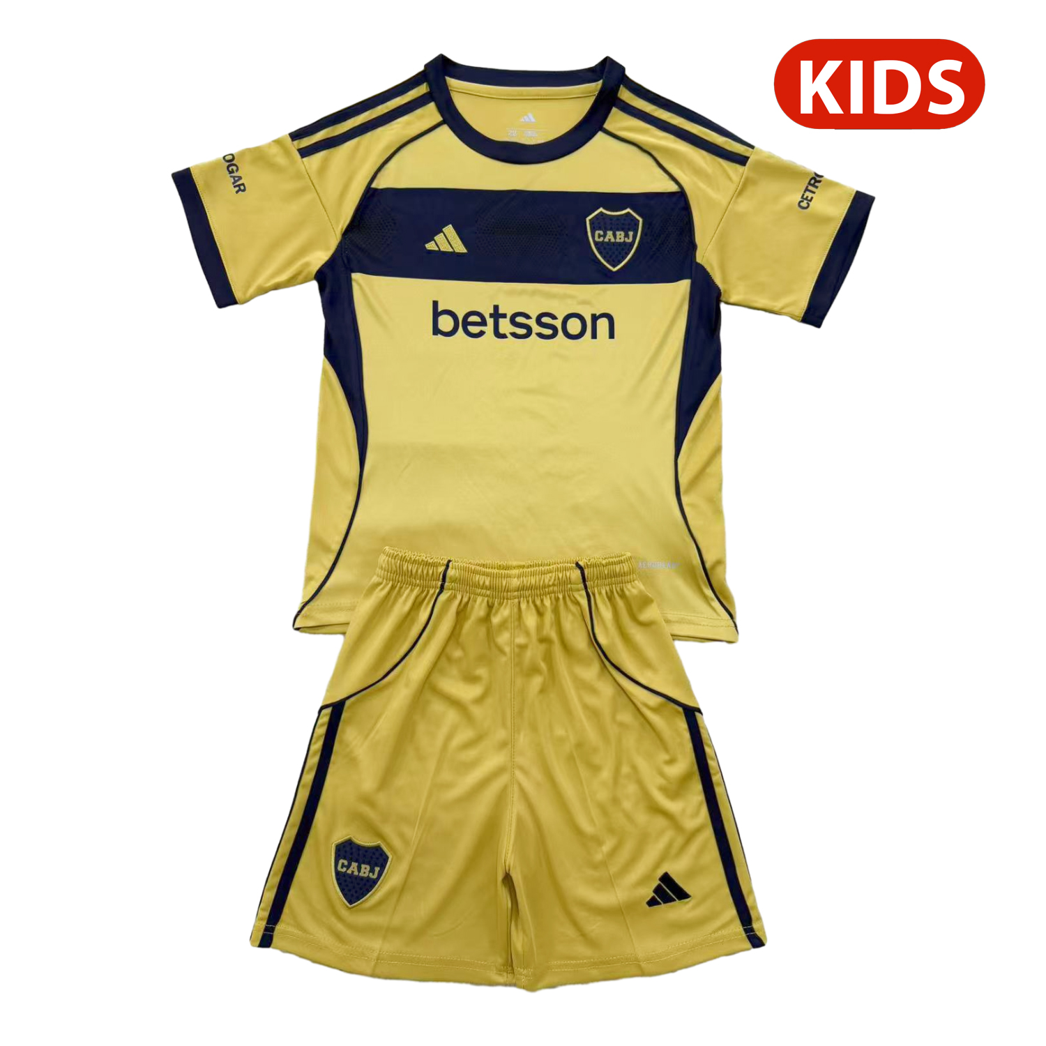 TFK-turbofussballkit-Boca Juniors 25-26 Away Kids Kit