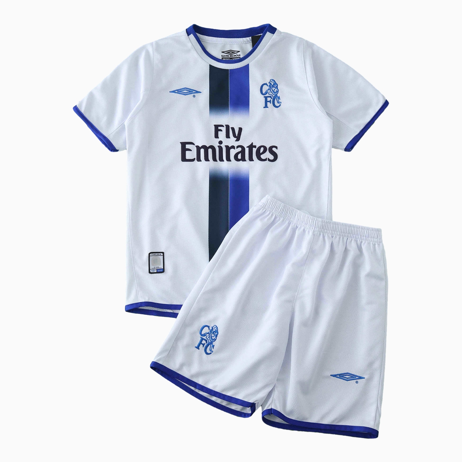 TFK-turbofussballkit-Retro C.H.E.L.S.E.A 2003-04 Away Kids Kit