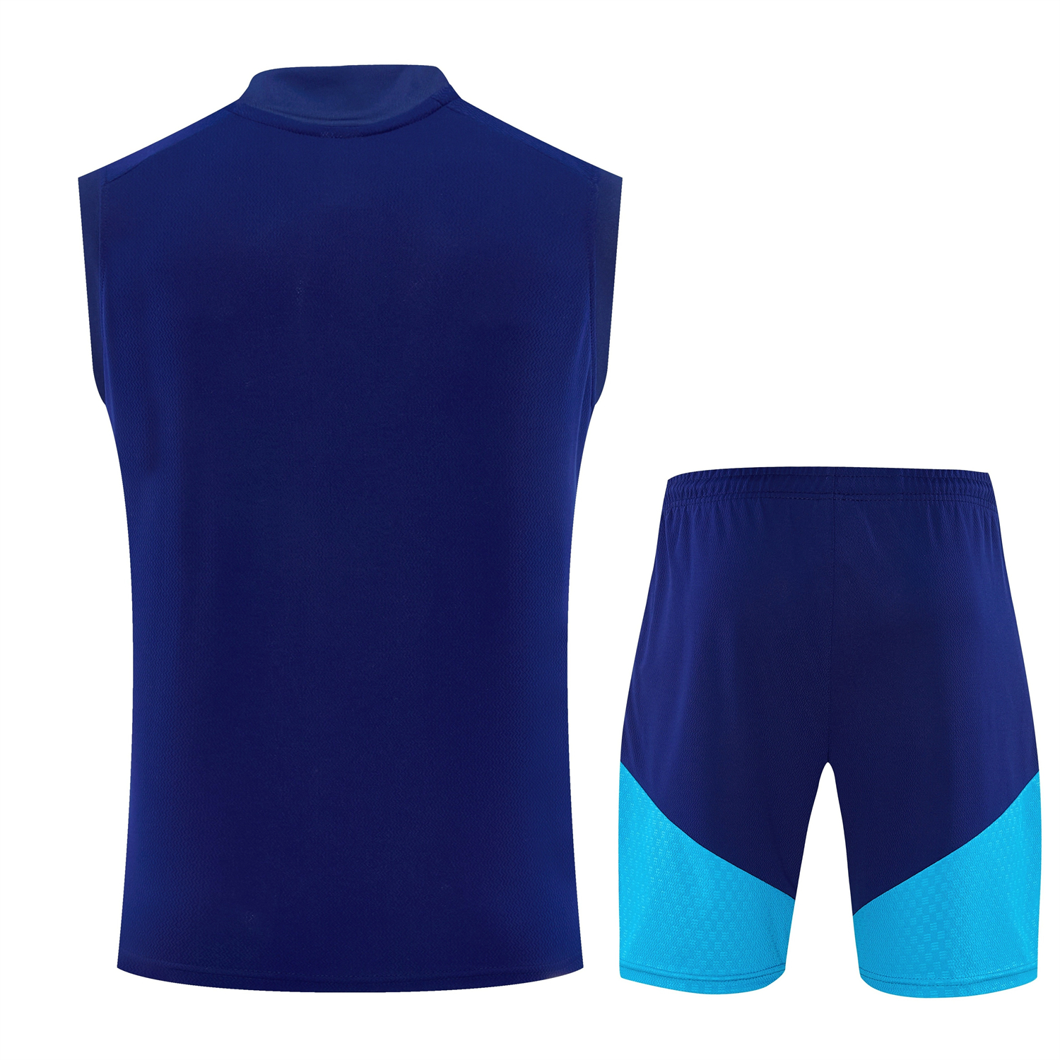 TFK-turbofussballkit-Spain 2026 Vest Training Set - Dark Blue Vest and Shorts