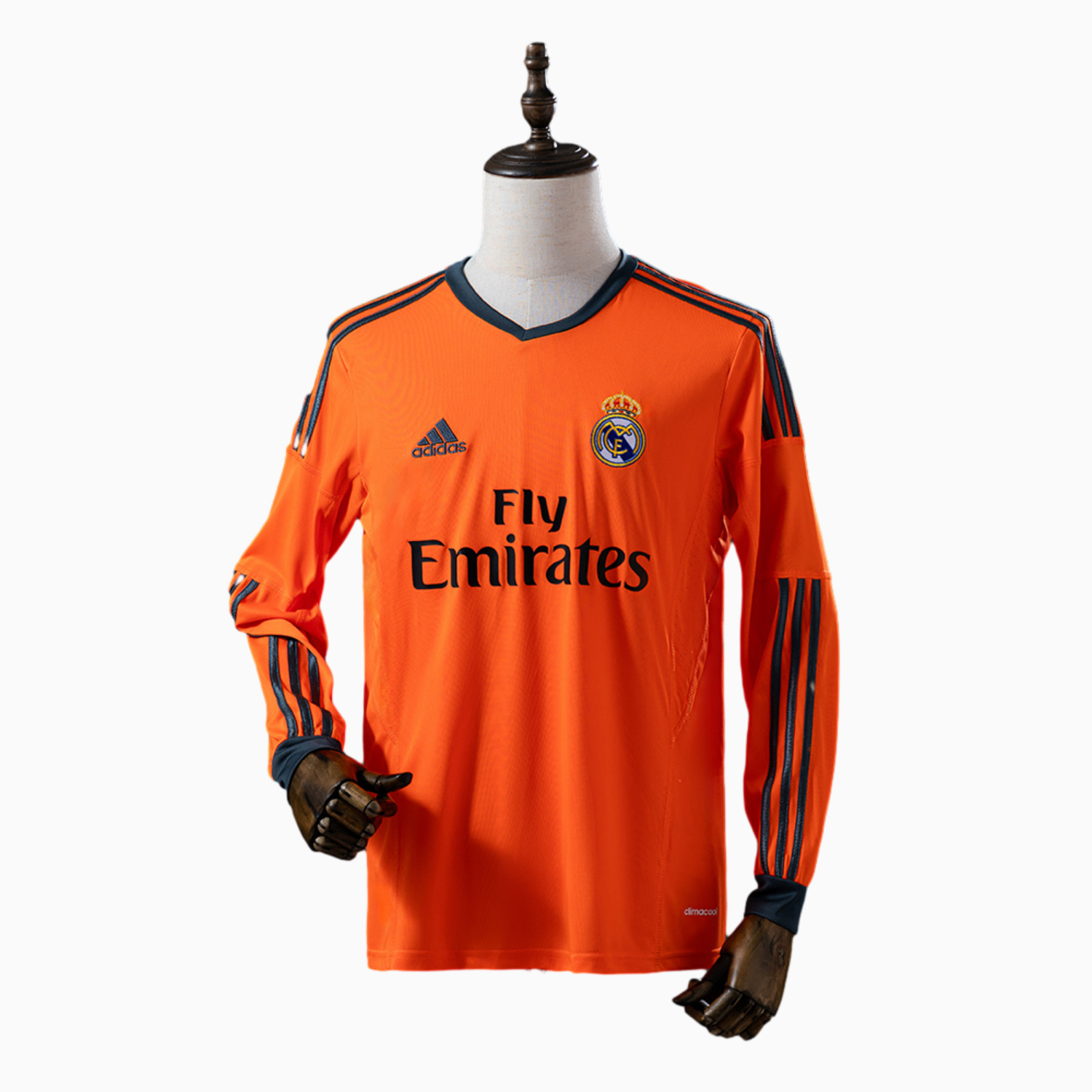 TFK-turbofussballkit-Retro Real Madrid 13-14 Third Long Sleeve Jersey