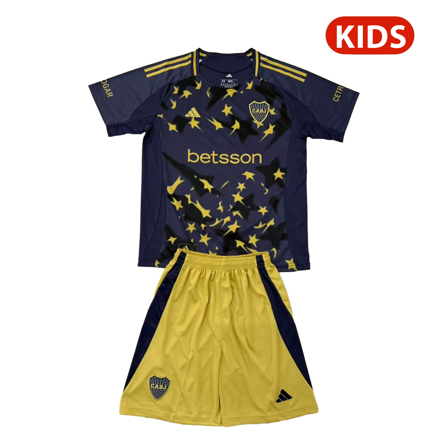 TFK-turbofussballkit-Boca Juniors 25-26 Third Kids Kit