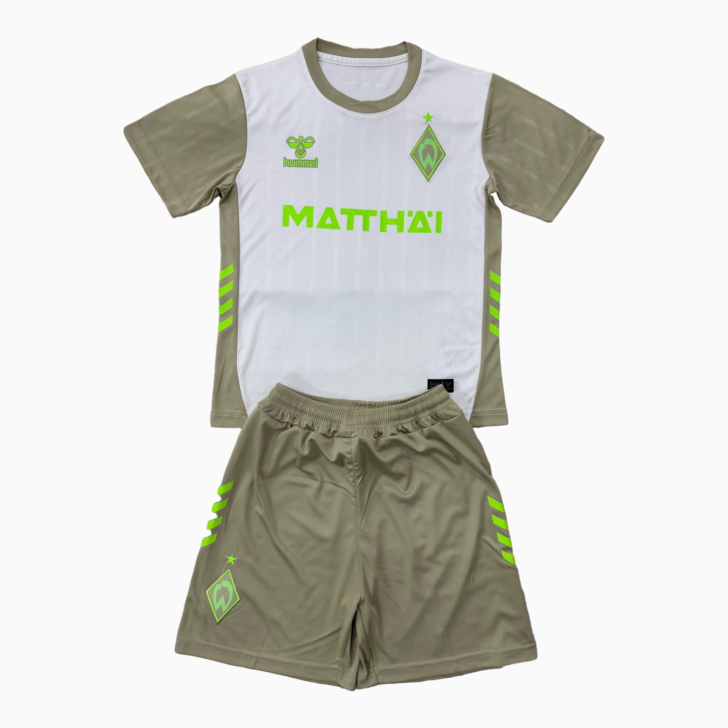 TFK-turbofussballkit-Werder Bremen 25-26 Away Men's Adult Jersey Set - Fans Version