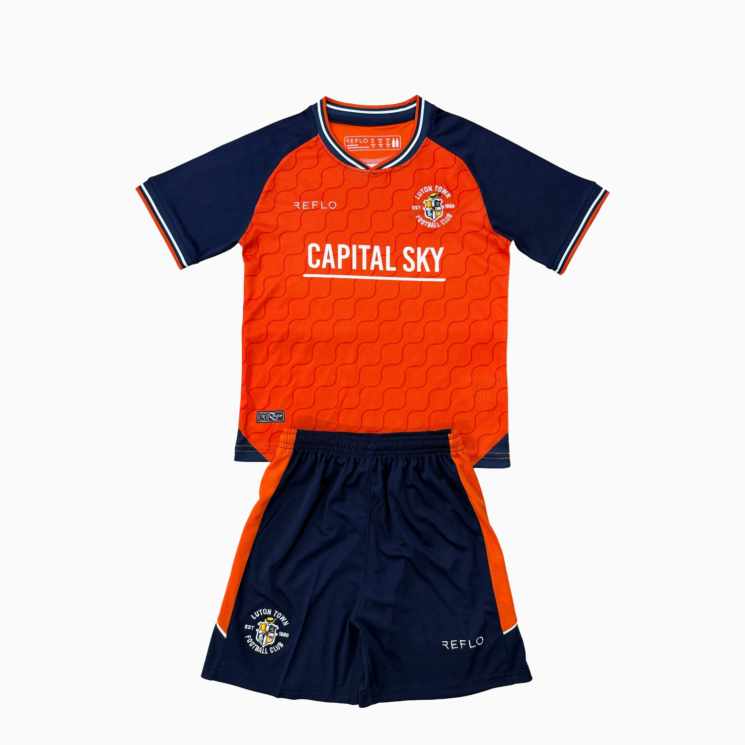 TFK-turbofussballkit-Luton Town 25-26 Home Men's Adult Jersey Set - Fans Version