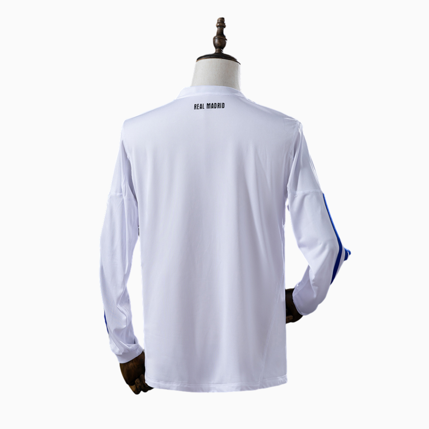 TFK-turbofussballkit-Retro Real Madrid 10-11 Home Stadium Long Sleeve Jersey