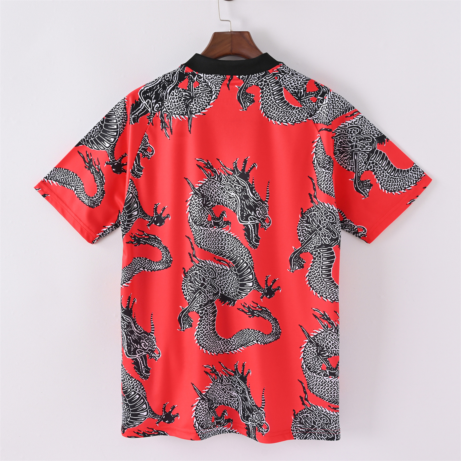 TFK-turbofussballkit-Retro Manchester United 2019-20 Chinese New Year Special Edition Jersey