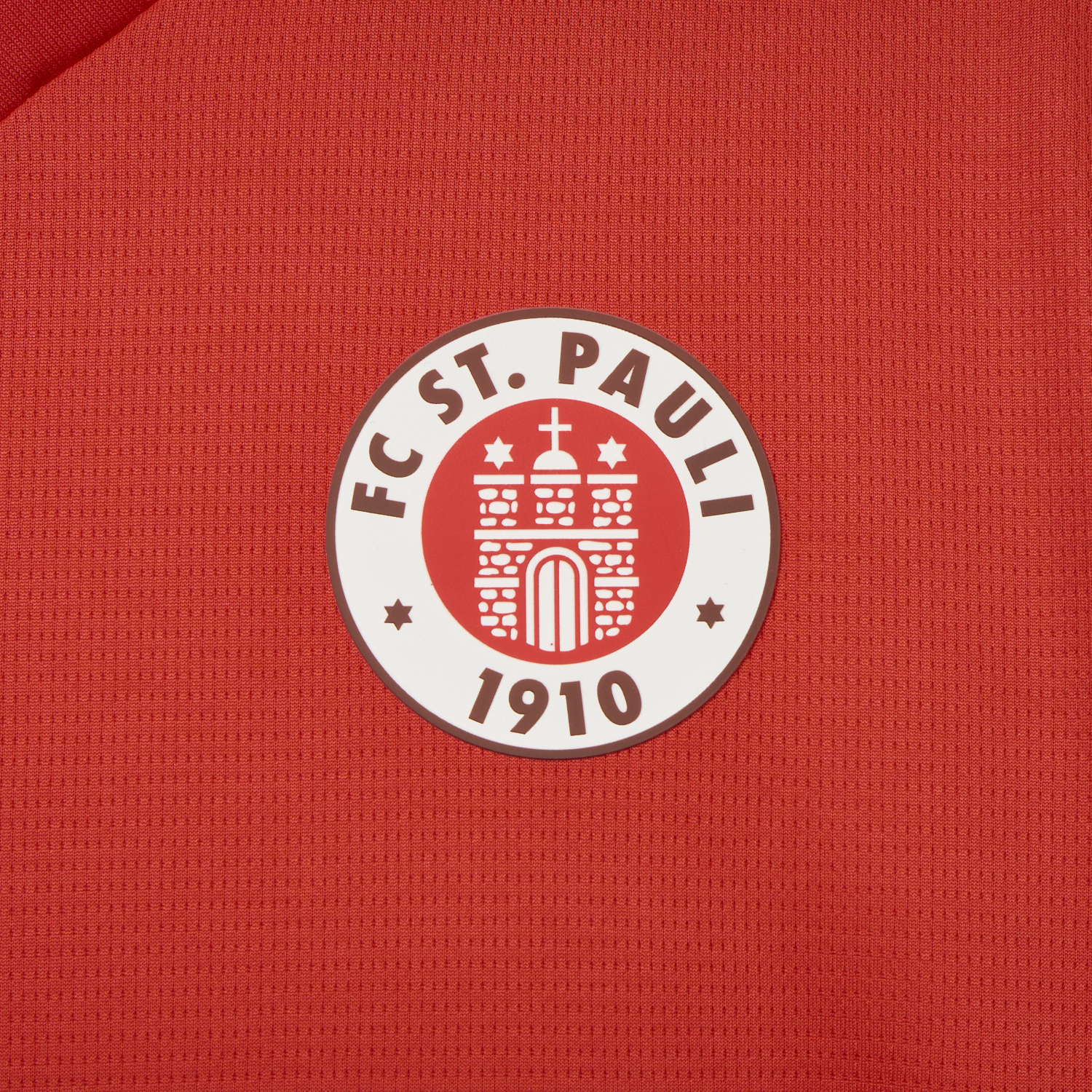 TFK-turbofussballkit-St. Pauli 25-26 Fourth Red Jersey - Fans Version