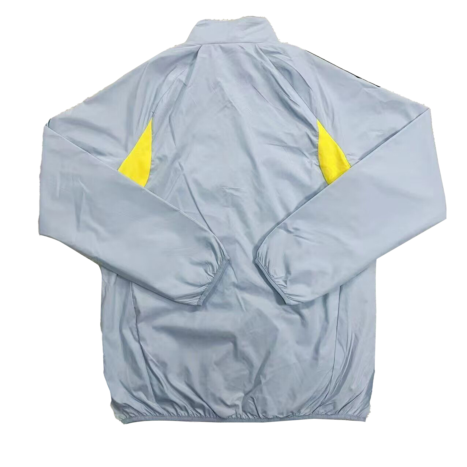 TFK-turbofussballkit-Aston Villa 25-26 Throwback Windbreaker Jacket - Grey Blue
