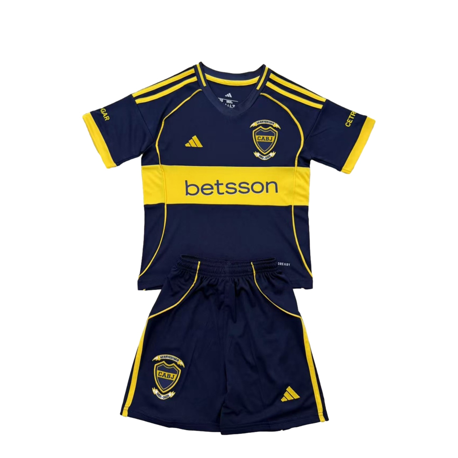 TFK-turbofussballkit-Boca Juniors 25-26 Home 120th Anniversary Men's Adult Jersey Set - Fans Version