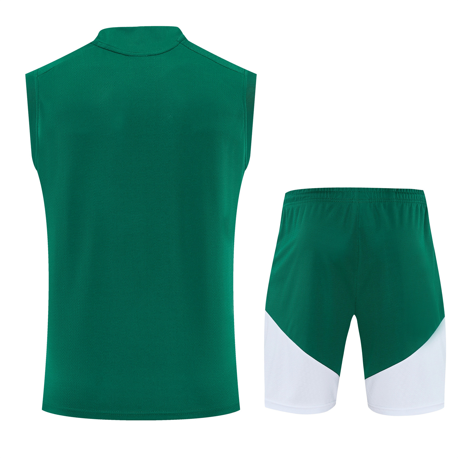 TFK-turbofussballkit-Italy 2026 Vest Training Set - Green Vest and Shorts
