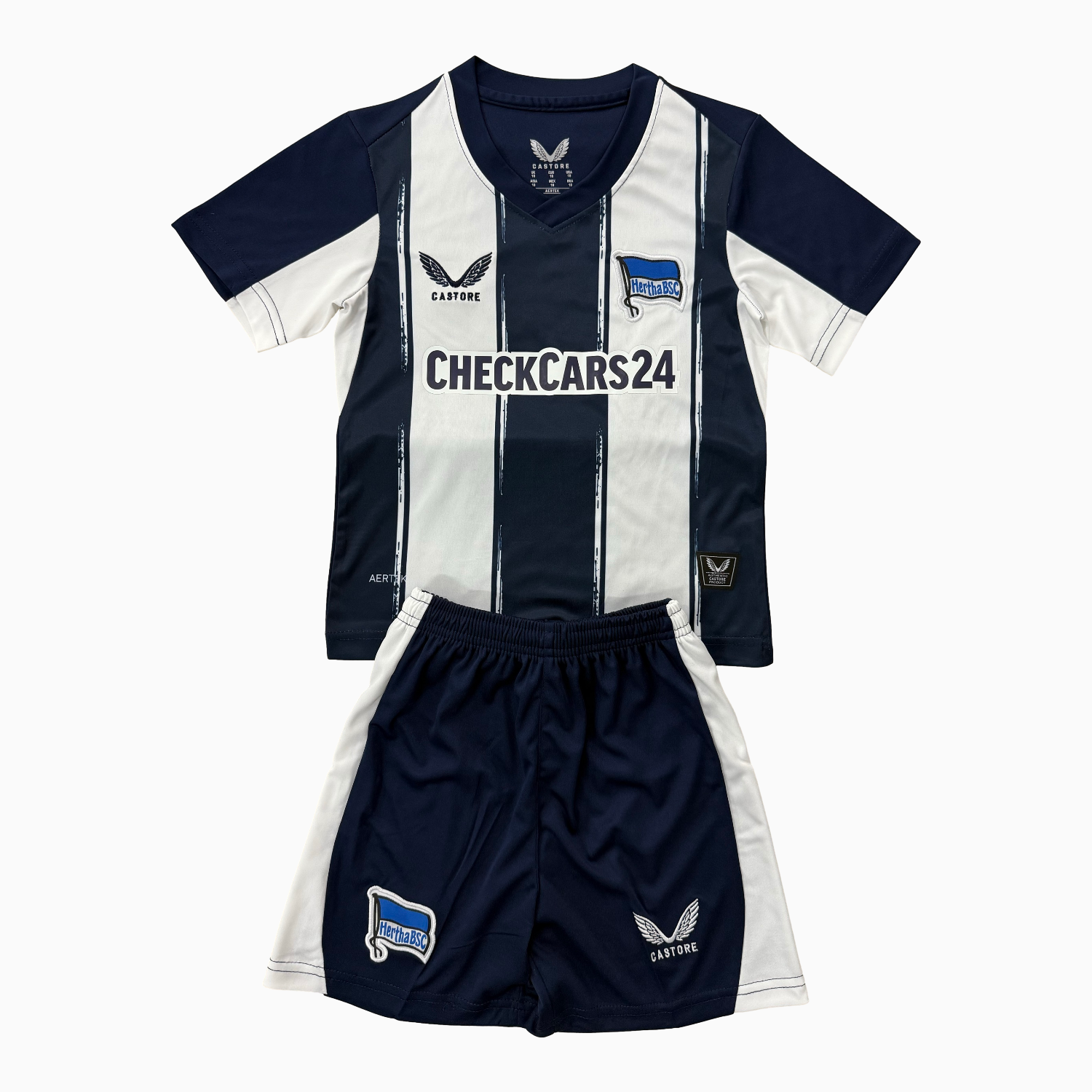 TFK-turbofussballkit-Hertha BSC 25-26 Home Men's Adult Jersey Set - Fans Version