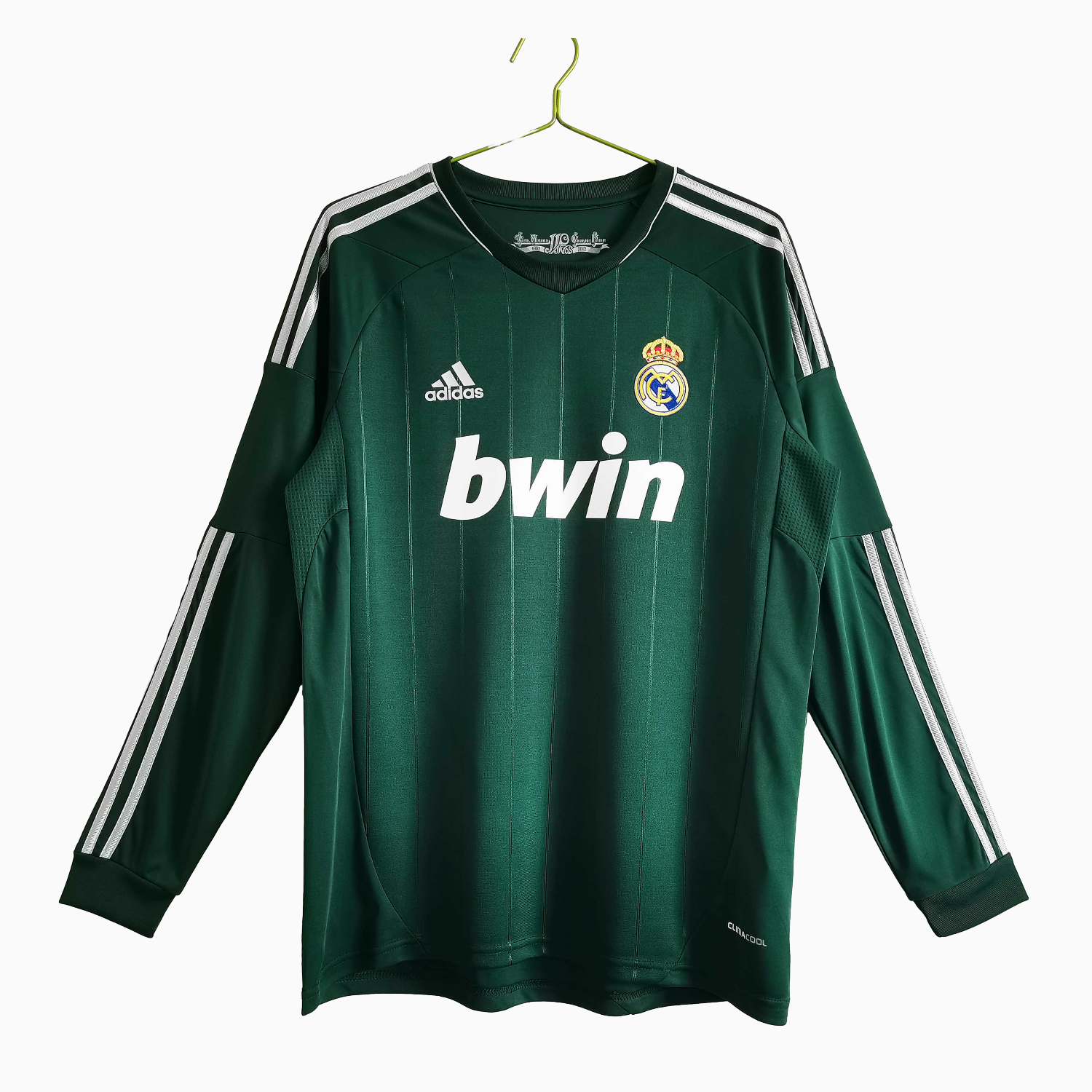 TFK-turbofussballkit-Retro Real Madrid 12-13 Third Away Long Sleeve Jersey