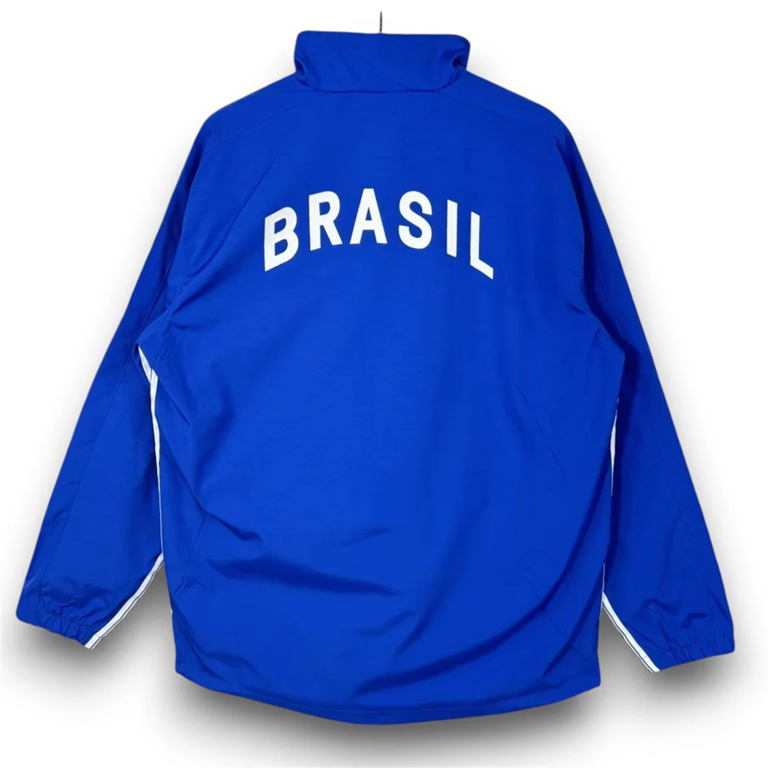 TFK-turbofussballkit-Retro Brazil 1998 Blue Windbreaker