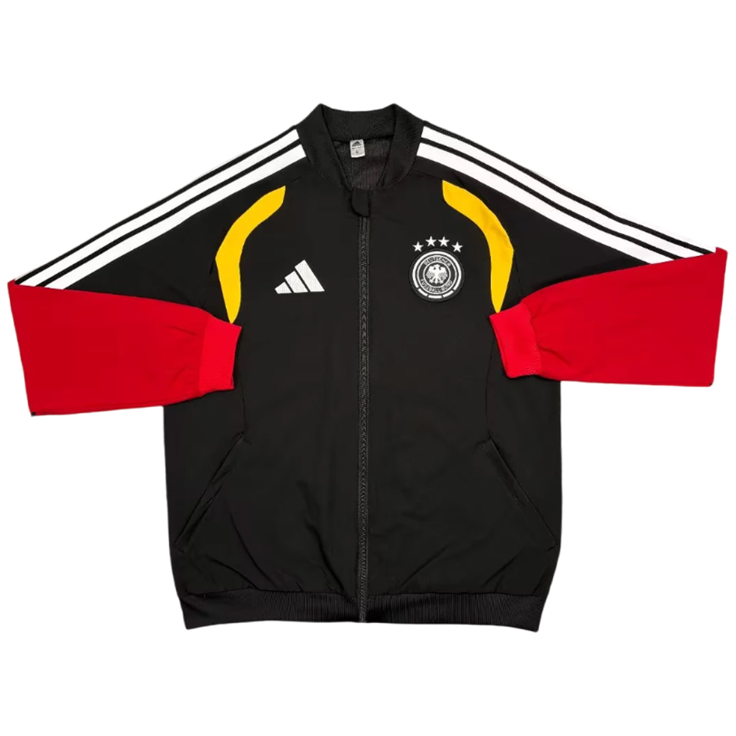 TFK-turbofussballkit-Germany 2026 Windbreaker Jacket - Black And Red