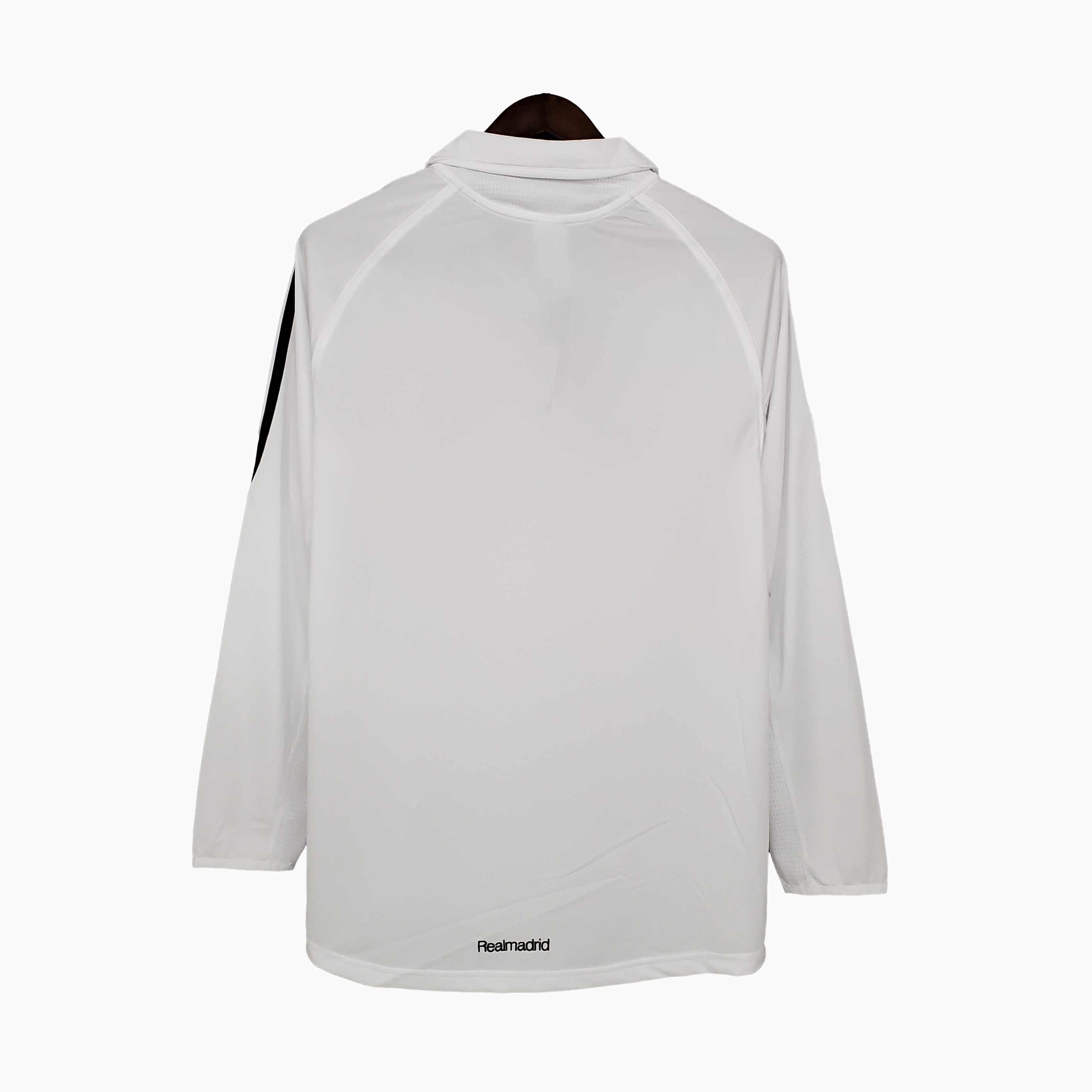 TFK-turbofussballkit-Retro Real Madrid 05-06 Home Stadium Long Sleeve Jersey