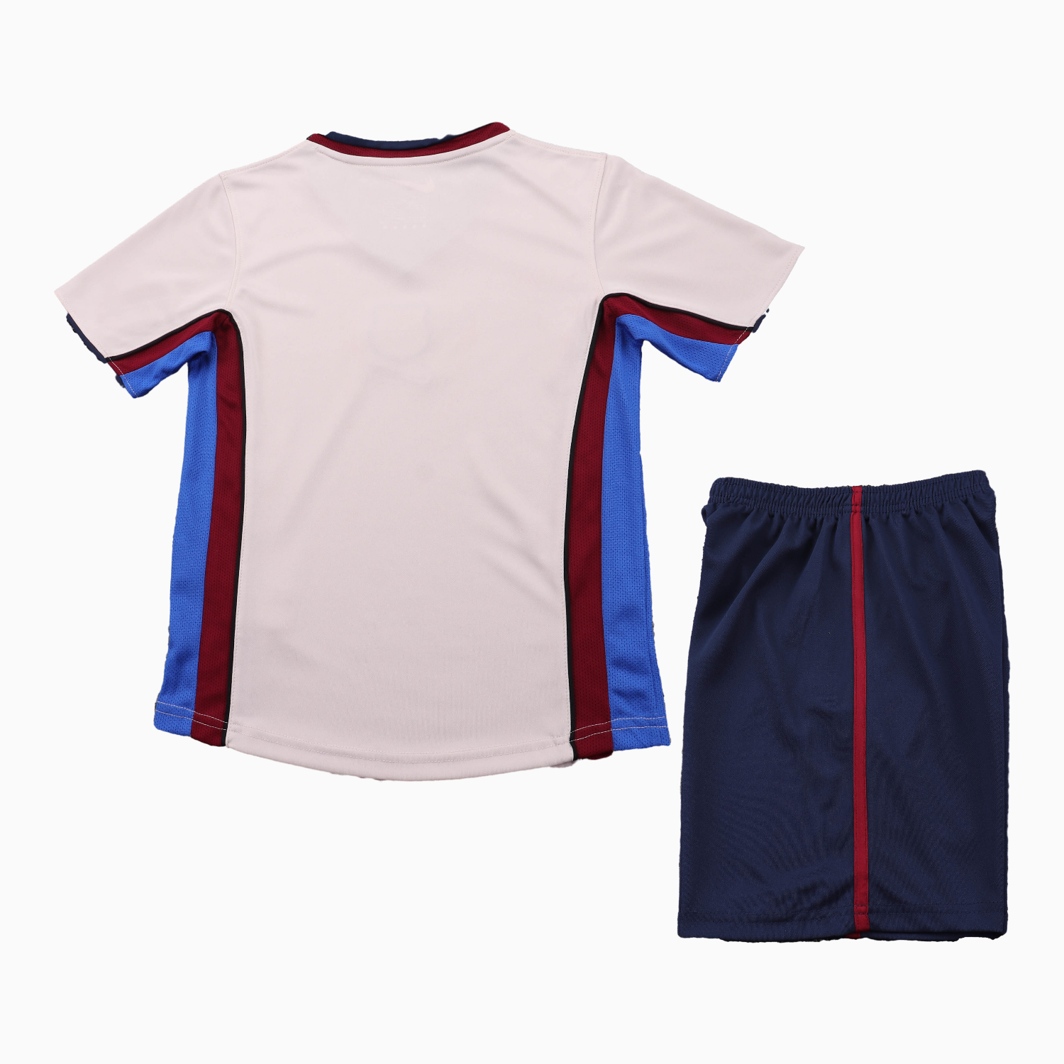 TFK-turbofussballkit-Retro Barcelona 1998-99 Away Kids Kit