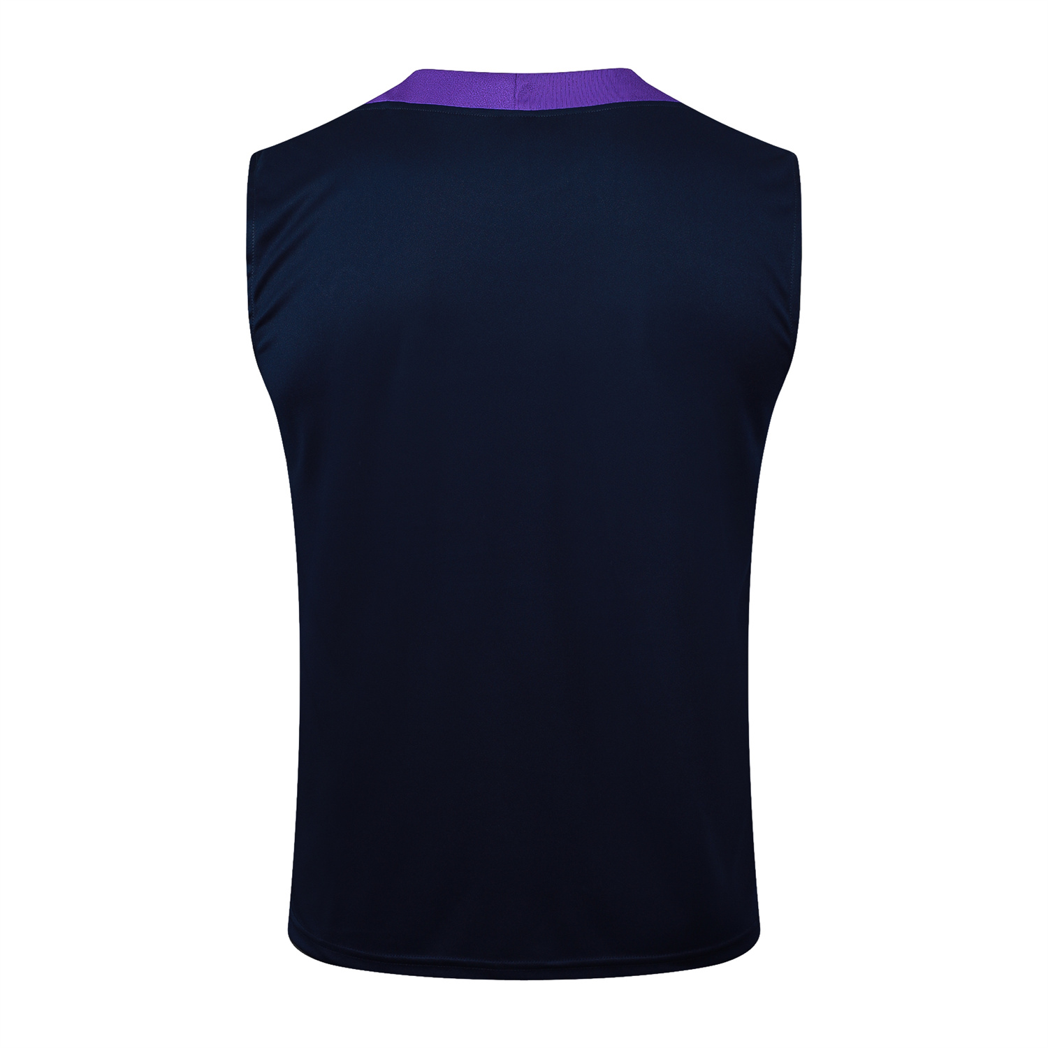 TFK-turbofussballkit-Corinthians 25-26 Vest Training Set - Deep Blue Black Vest and Shorts
