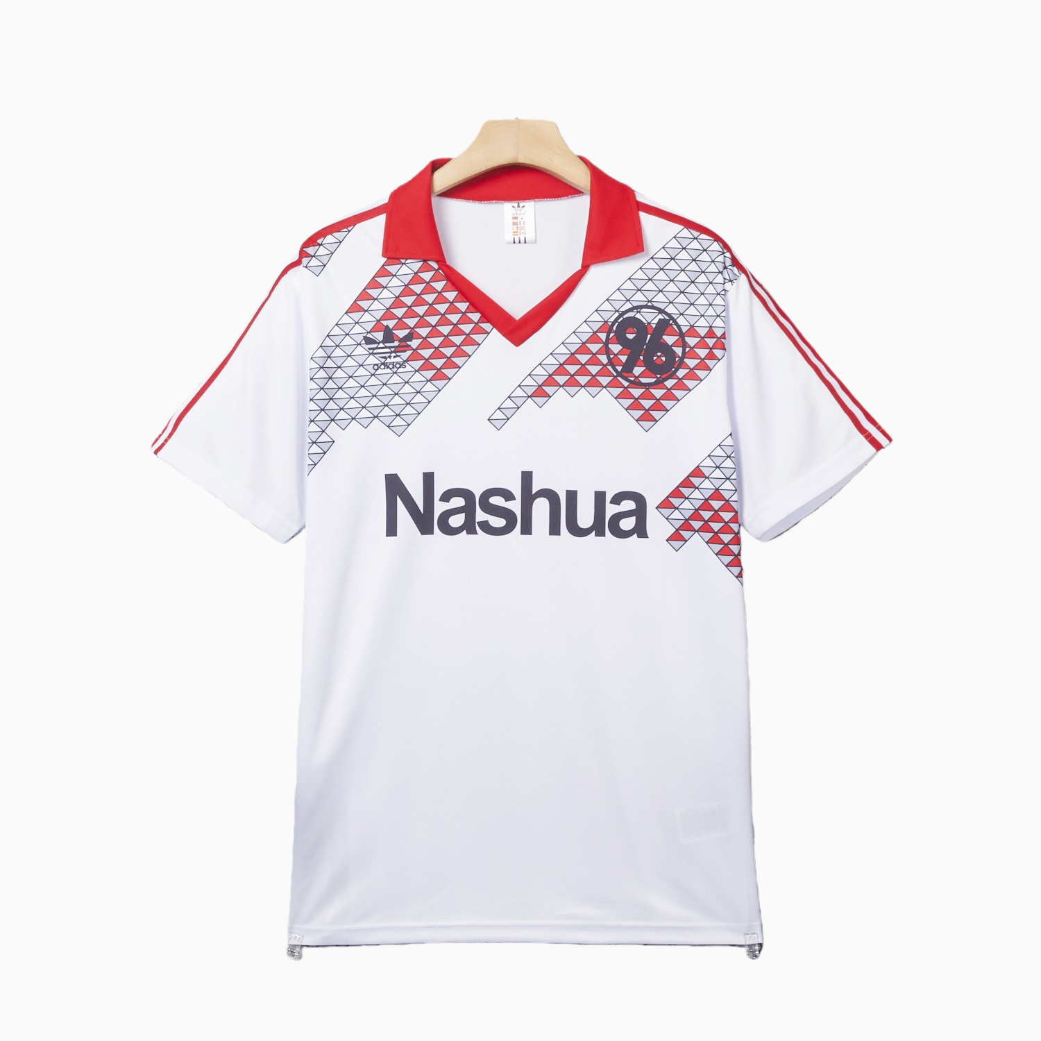 TFK-turbofussballkit-Retro Hannover 96 1988-91 White Commemorative Jersey