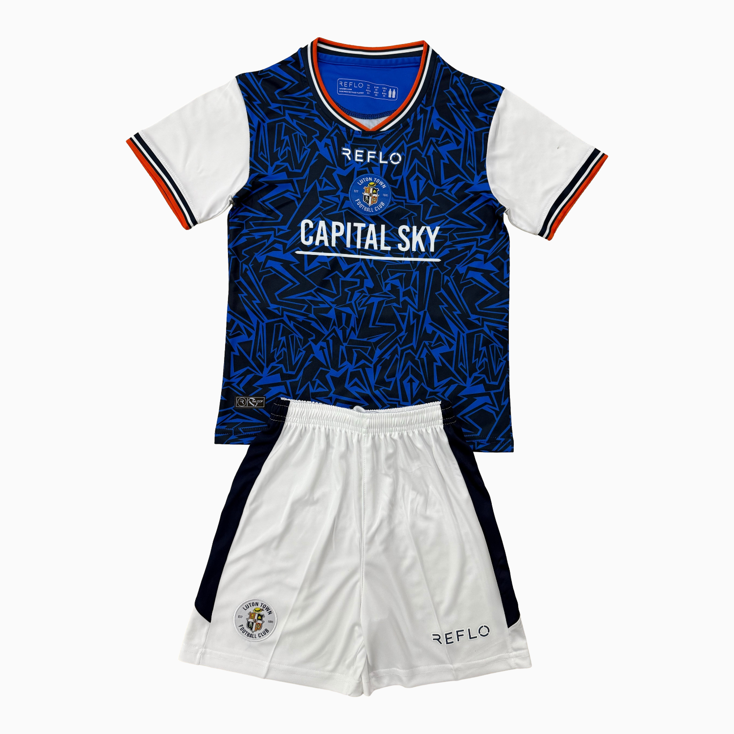 TFK-turbofussballkit-Luton Town 25-26 Away Men's Adult Jersey Set - Fans Version