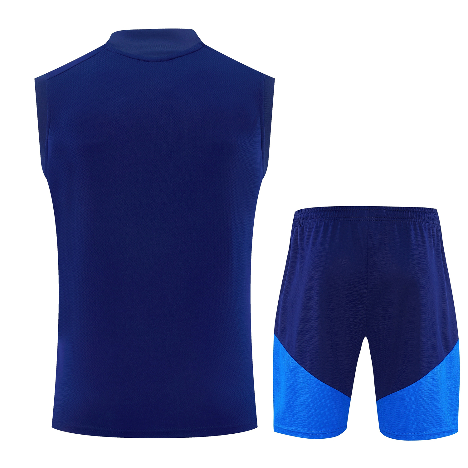 TFK-turbofussballkit-Colombia 2026 Vest Training Set - Dark Blue Vest and Shorts
