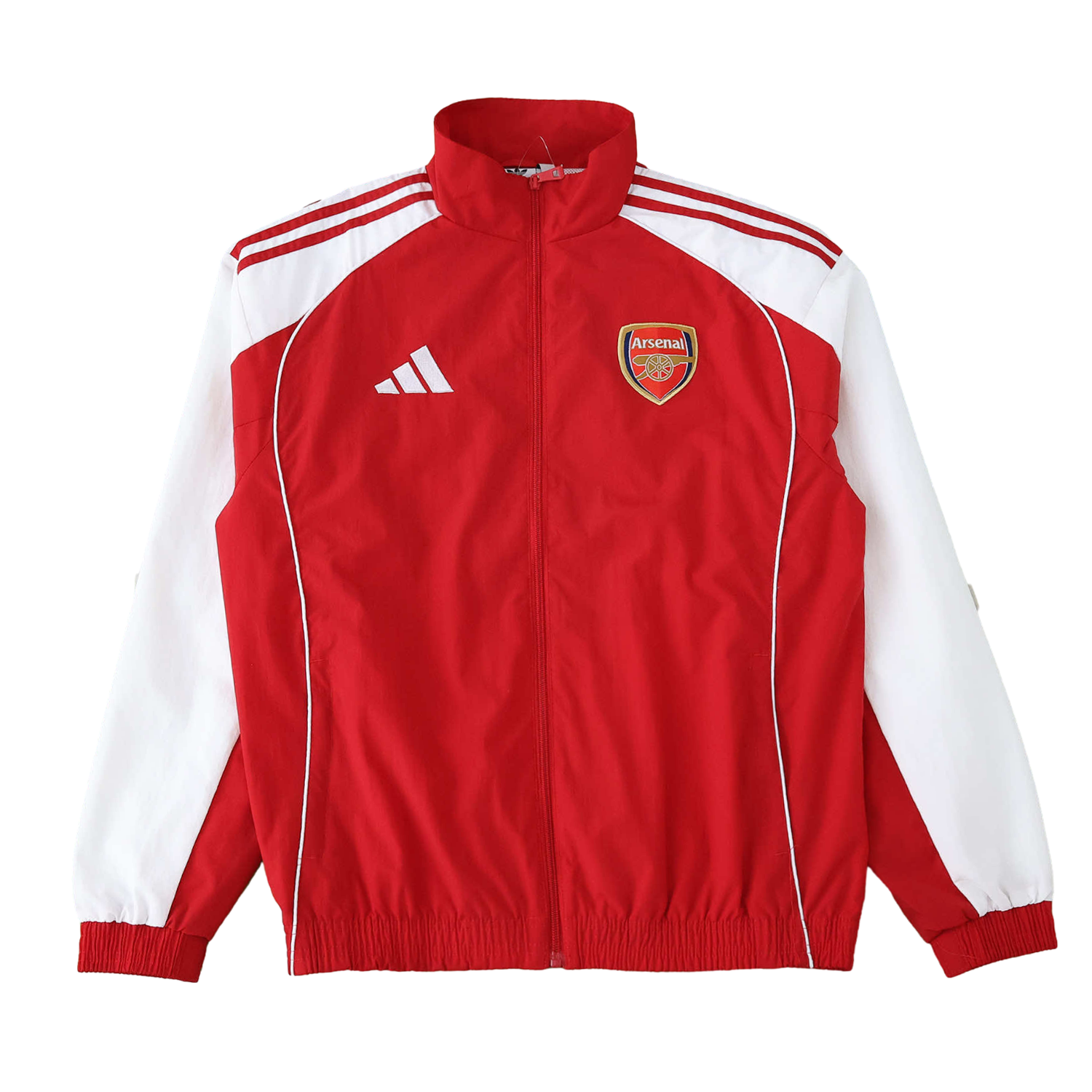 TFK-turbofussballkit-Arsenal 25-26 Throwback Windbreaker Jacket - Red