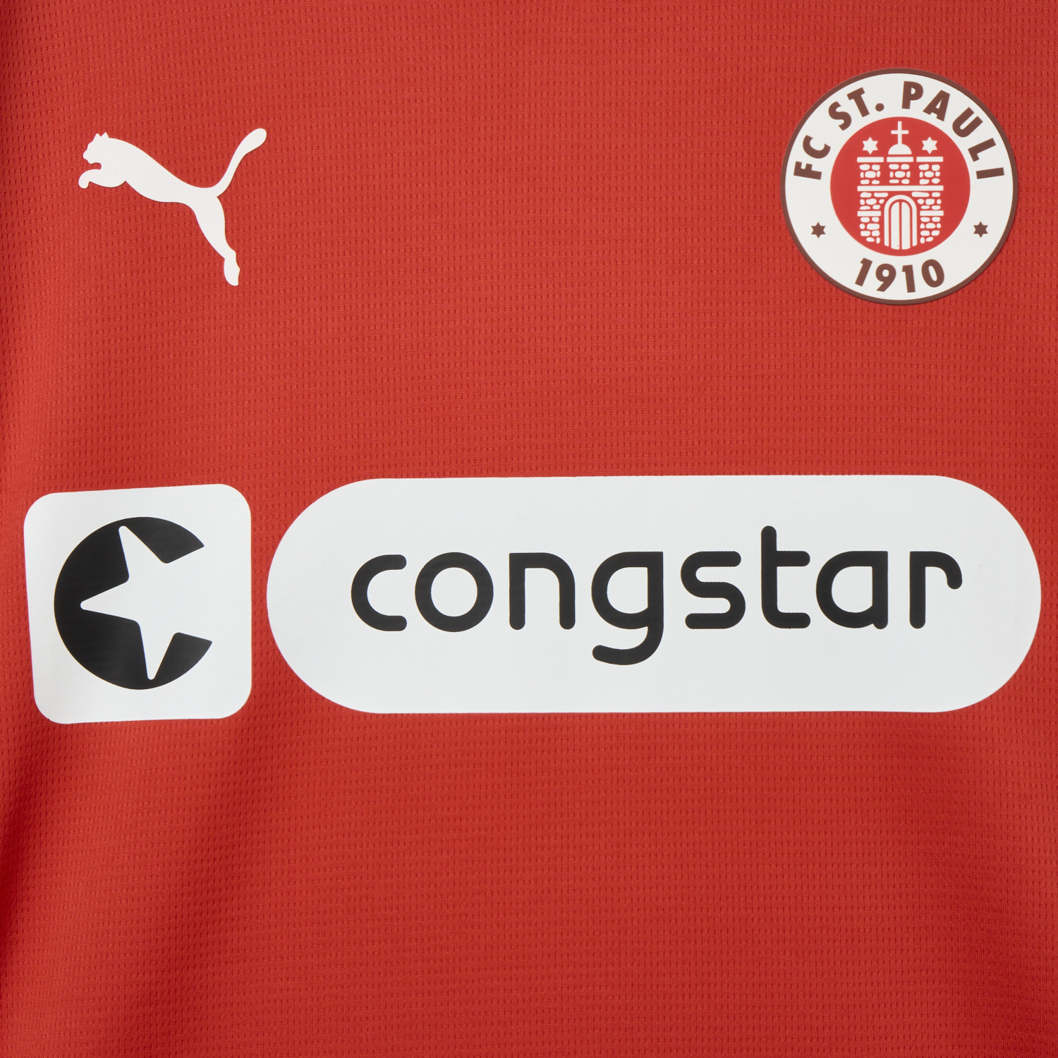 TFK-turbofussballkit-St. Pauli 25-26 Fourth Red Jersey - Fans Version